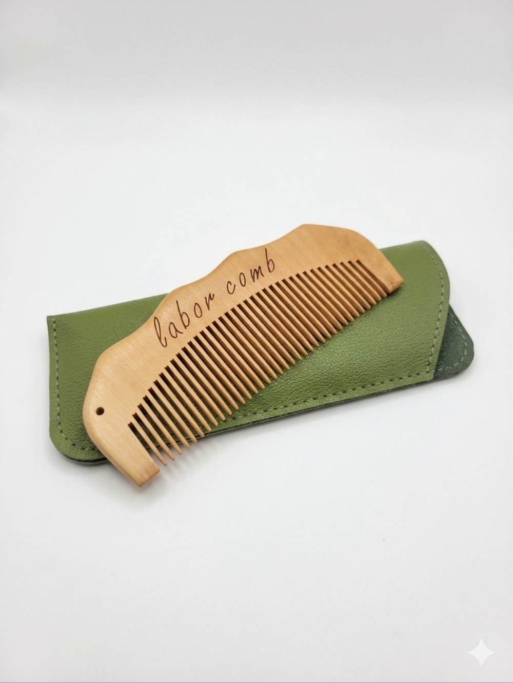 Birthing Comb for Labor Pain Wooden Birthing Comb